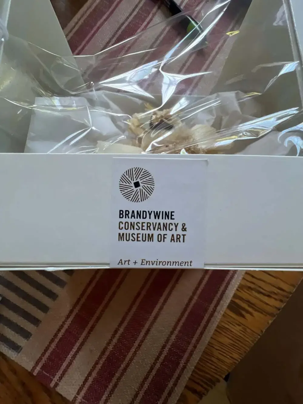Brandywine Conservancy & Museum of Art Handmade Corn Husk Angel Ornament